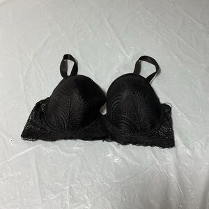 Elegant Black Lace Bra 38 D